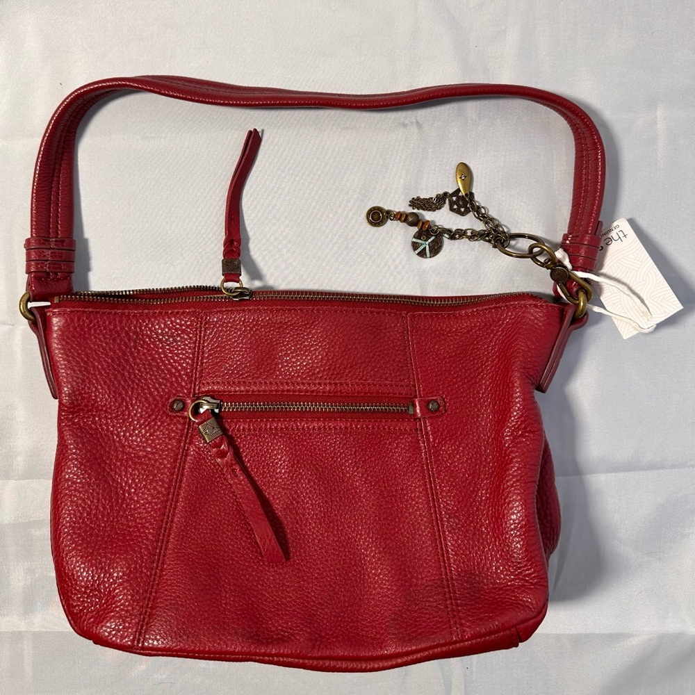 Red Leather Women's Bag